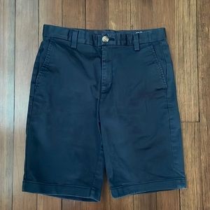 Boys Vineyard Vines khaki shorts. Navy Blue. Size 14.